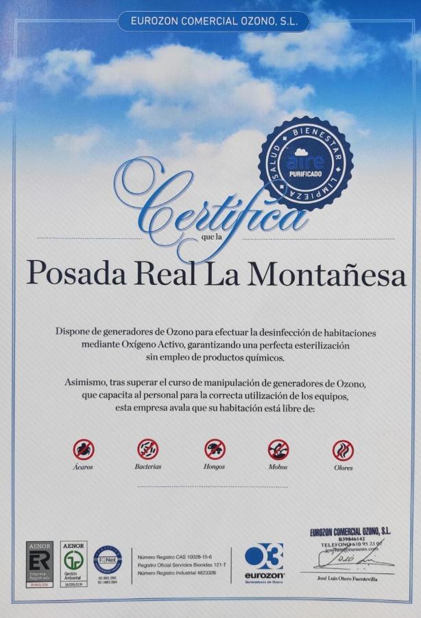 Posada Real La Montanesa Corrales De Buelna Екстериор снимка